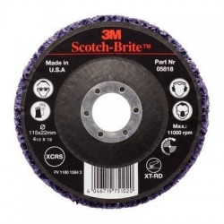 Scotch-Brite Clean and Strip Rigid Backed Disc - 3M XT-RD