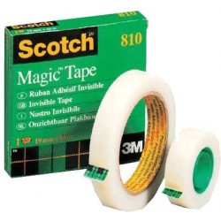 Magic tape with 3" & 1" cores