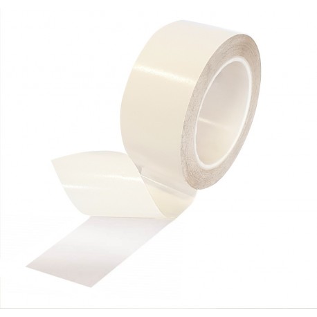 Double sided clear PVC adhesive tape with rubber adhesive