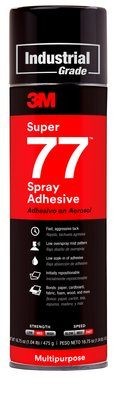 500ML MULTI PURPOSE SPRAY ADHESIVE 12 TINS / FULL CASE