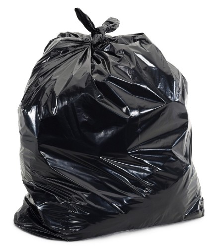 HEAVY DUTY BLACK REFUSE SACKS 18"X29"X39" 200/CTN
