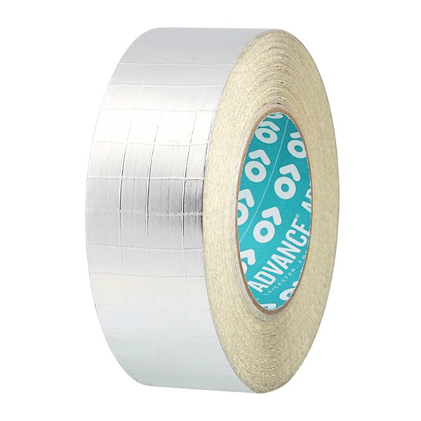 50MMX45MX120MU REINFORCED ALUMINIUM FOIL TAPE AT0501