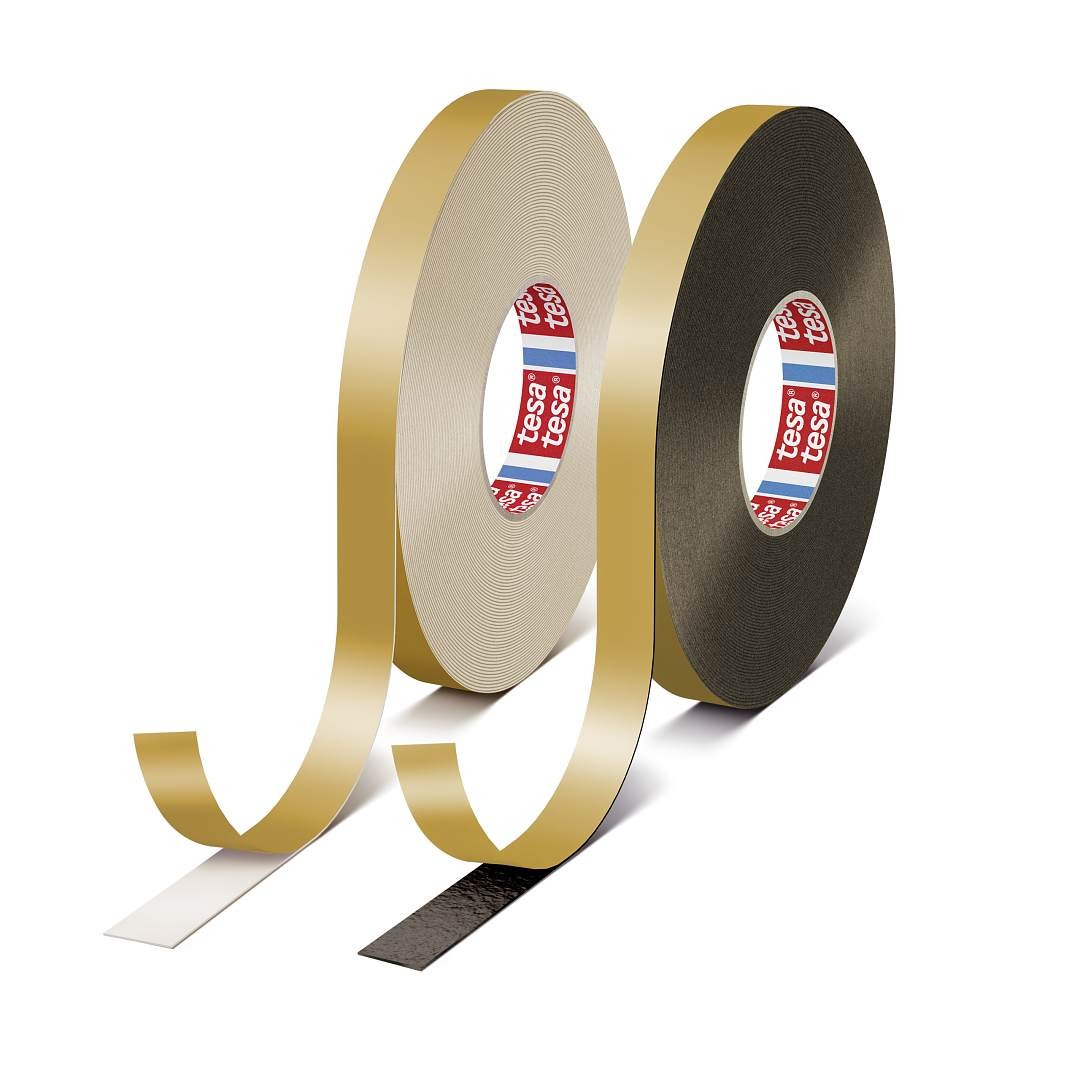 19MM X 50M X 0.5MM BLACK D/S CONSTRUCTIVE MOUNTING TAPE TESA® 62932