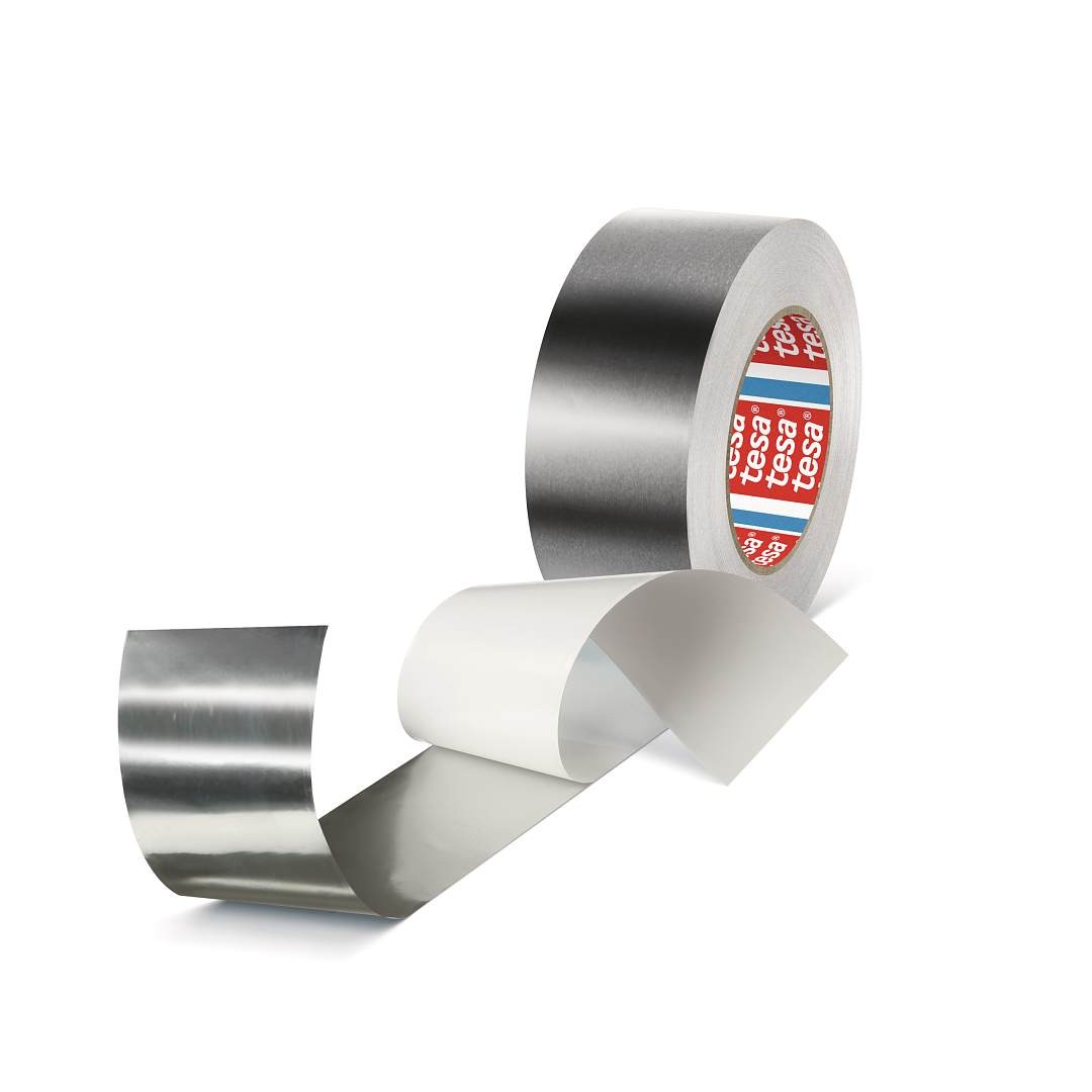 50MMX50MX80MU ALUMINIUM FOIL TAPE PV1 WITH LINER