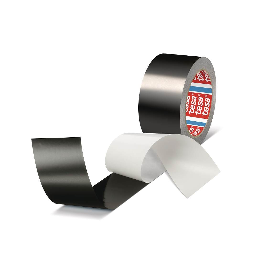 50MMX25M BLACK ALU FOIL  TESA® 50577