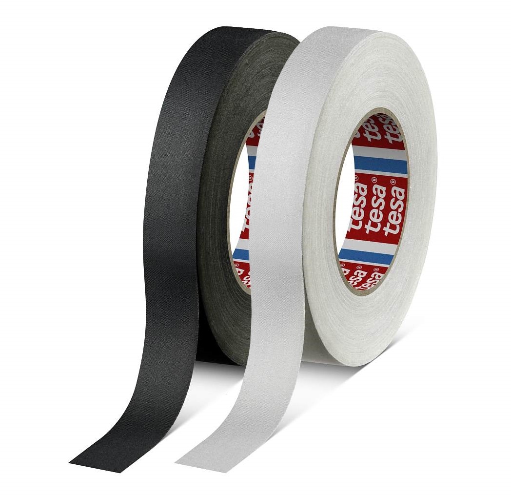 19MMX50M BLACK RAYON CLOTH TAPE TESA 4541