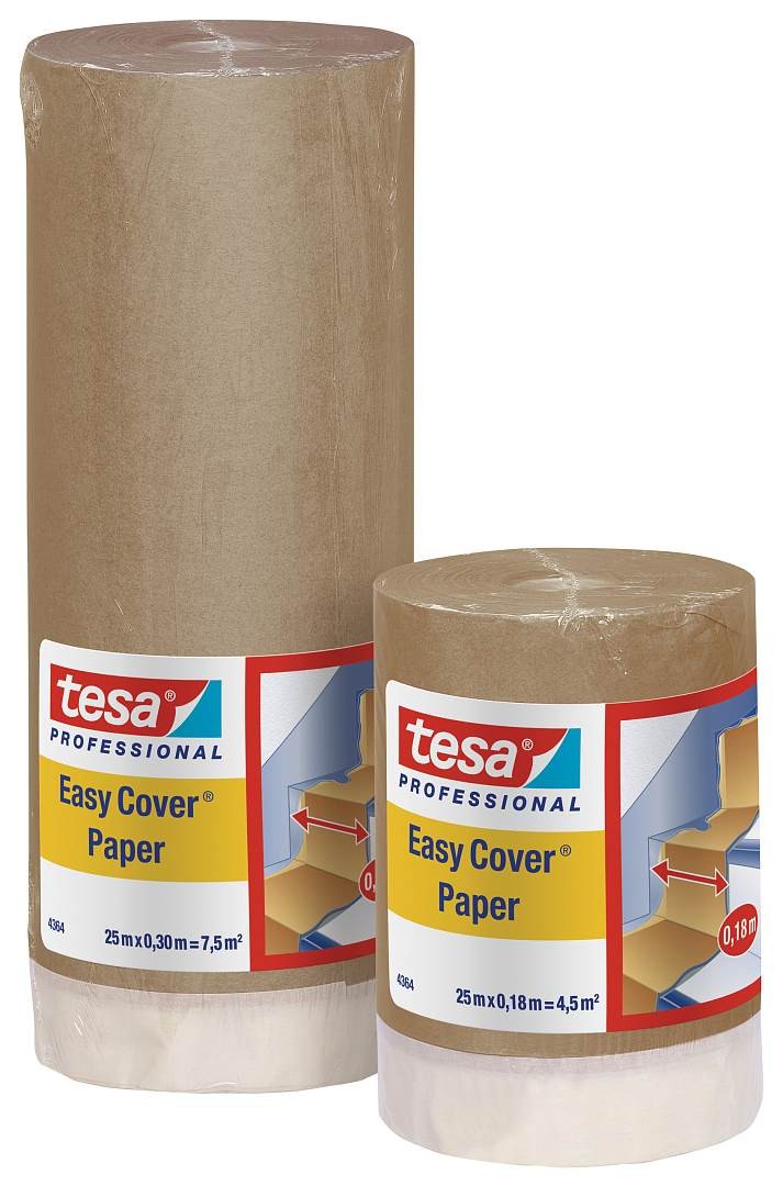 180MMX25M PAPER MASKING EASYCOVER