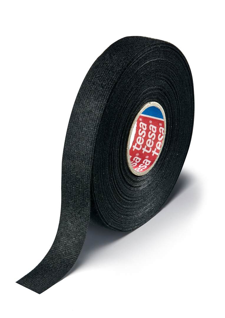 9MMX15M BLACK FLEECE WIRE HARNESS TAPE TESA® 51618