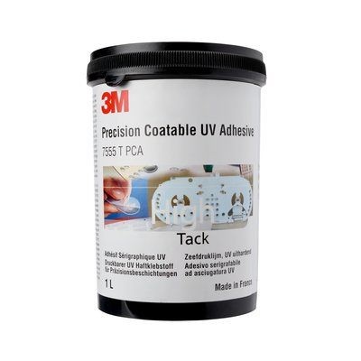 1L SCREENPRINTABLE  ADHESIVE 3M SP7555