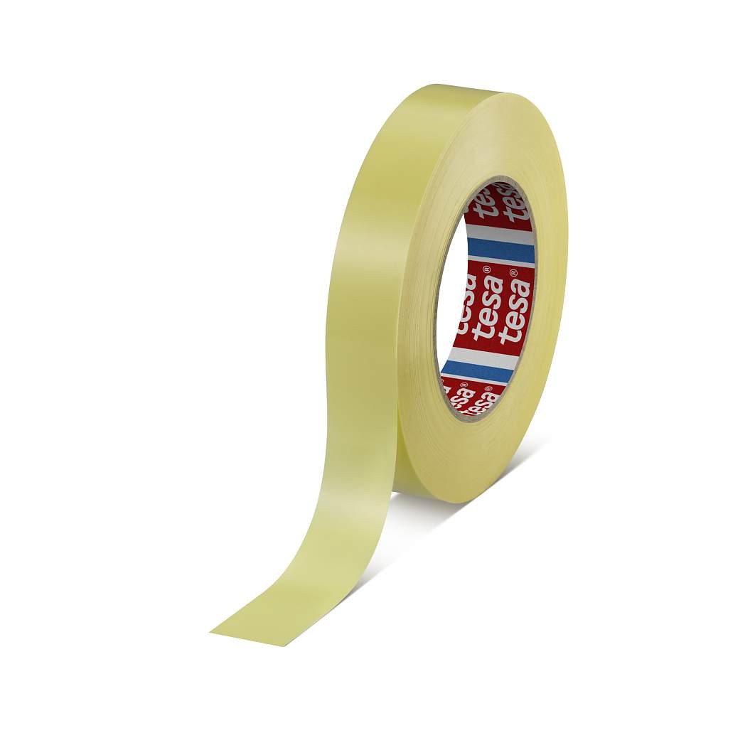 19MMX66M YELLOW HD POLYPROPYLENE STRAPPING TESA® 4289