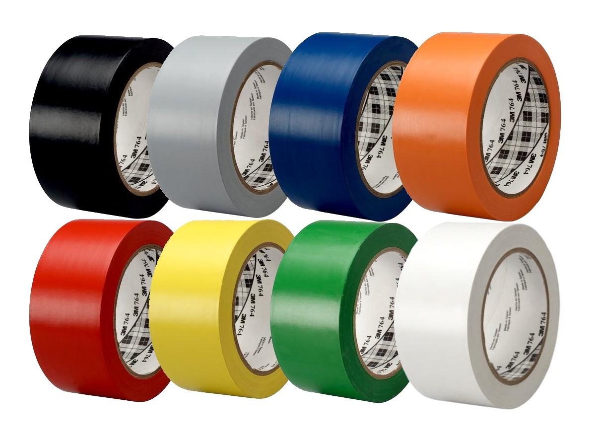 50MMX 33M GP BLACK VINYL MARKING TAPE