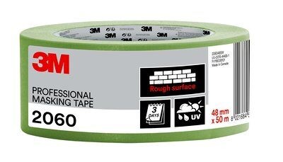 24MMX50M GREEN PRO MASKING TAPE 3M 2060