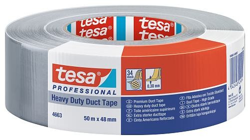48MMX50M SILVER HEAVY DUTY DUCT TAPE 4663