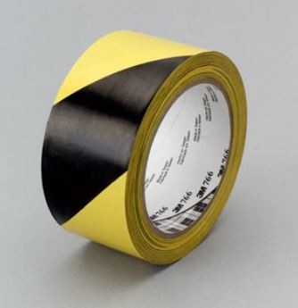 50MMX 33M BLACK/YELLOW HAZARD TAPE 3M 76