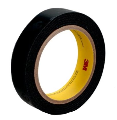 25MMX45.7M BLACK RECLOSABLE LOOP FASTENER 3M  SJ3571