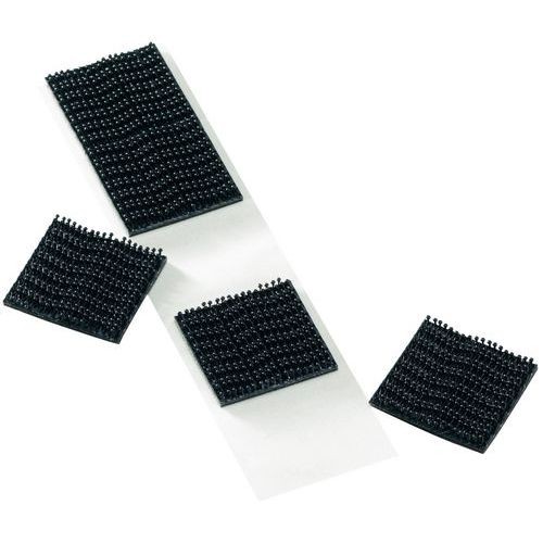 25MMX3.75M BLACK DUAL LOCK SQUARES TWIN PACK 3M  SJ354X