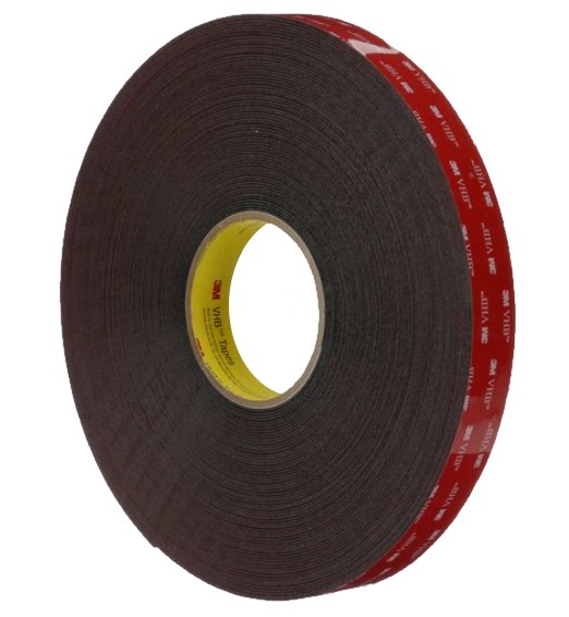 19MMX1.6MMX 33M BLACK VHB TAPE 5962F