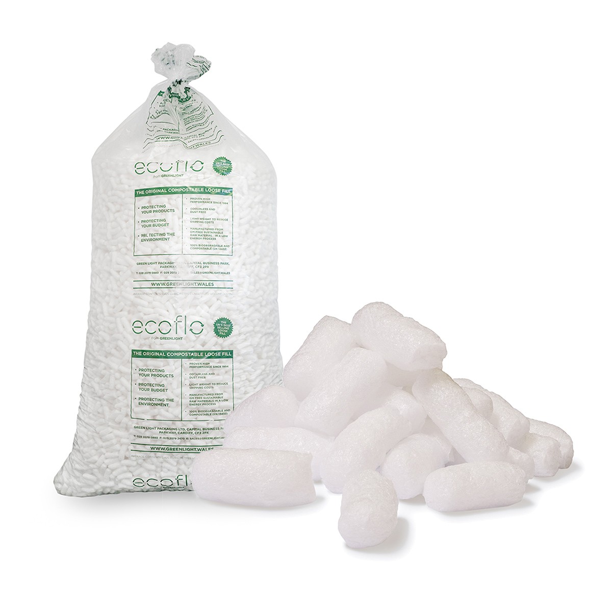 BIODEGRADABLE LOOSE FILL 15CFT BAGS