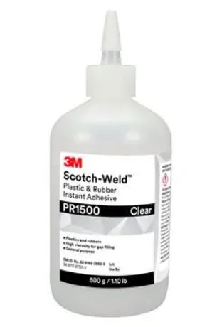 50GM BOTTLE PLASTIC & RUBBER INSTANT ADHESIVE - 3M PR1500