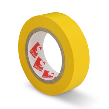 19MMX20M YELLOW PVC TAPE