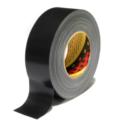 50MMX50M BLACK EXTRA HD DUCT TAPE 3M 389
