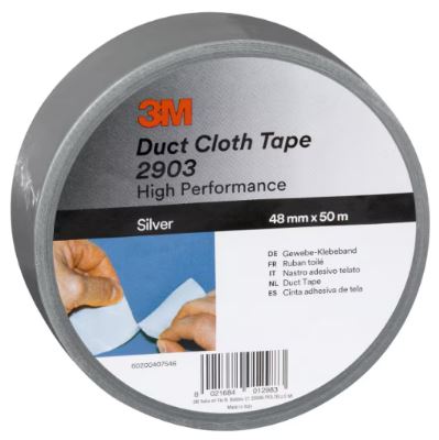 48MMX50M SILVER GP CONFORMABLE DUCT TAPE 3M 2903