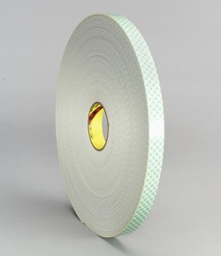 25MM X 33M  (1" X 36YDS) D/S URETHANE FOA TAPE 3M  4008