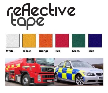 50MMX45.7M BLUE NIKALITE REFLECTIVE TAPE