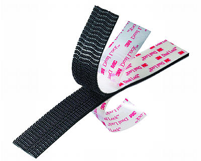25MMX5M 3M  SJ3550CF DUAL LOCK BLACK