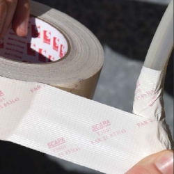 50MMX50M WHITE FLAME RETARDANT CLOTH TAPE