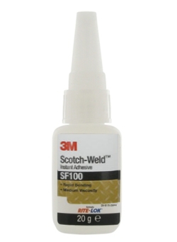 20GM BOTTLE SUPER FAST INSTANT ADHESIVE 3M SF100