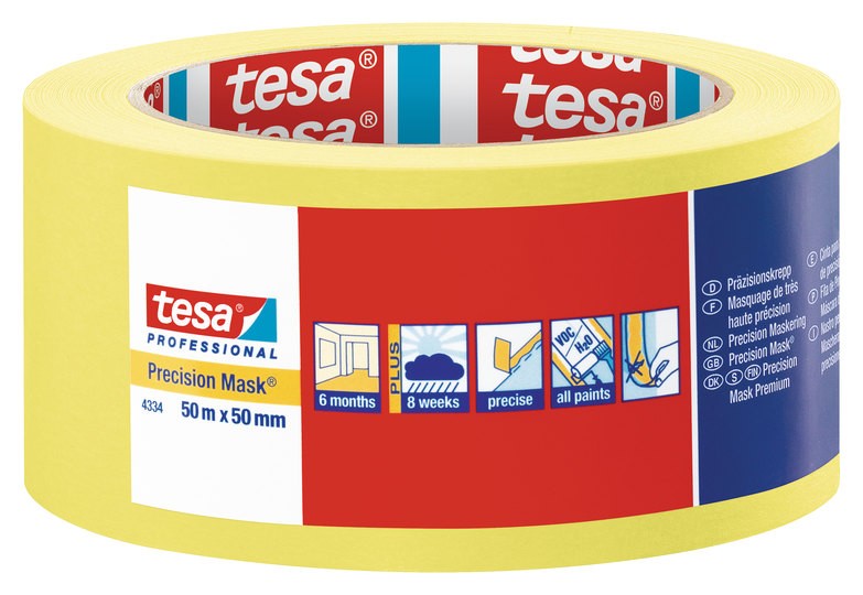 19MMX50M PRECISION MASKING TAPE TESA® 4334